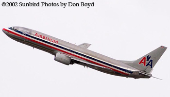 American Airlines B737-823 N965AN airline aviation stock photo