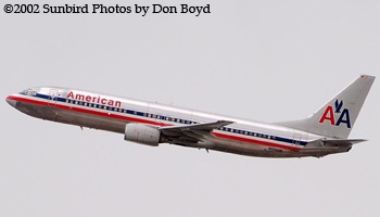 American Airlines B737-823 N934AN airline aviation stock photo