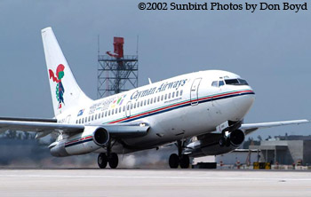 Cayman B737-236(A) VP-CKX airliner aviation stock photo