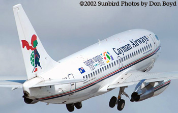 Cayman B737-236(A) VP-CKX airliner aviation stock photo