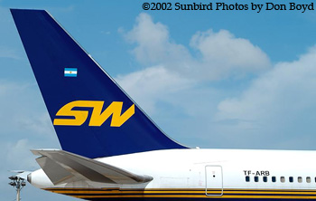 Southern Winds B767-3Q8/ER TF-ARB airliner aviation stock photo