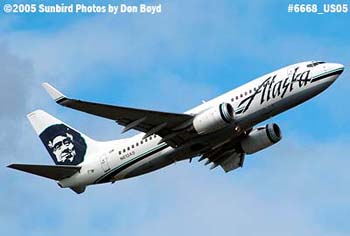 Alaska Airlines B737-790 N613AS aviation airline stock photo #6668