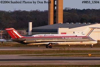 Northwest Airlines DC9-51 N767NC aviation airline stock photo #9853