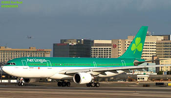 Aer Lingus A330-202 EI-LAX airliner aviation stock photo