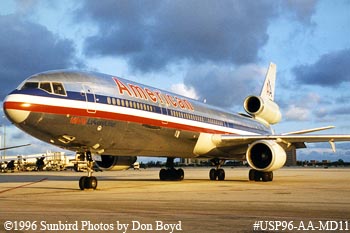 1996 - American Airlines MD-11 aviation stock photo #USP96-AA-MD11