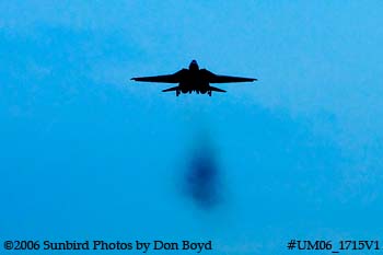The final flight ever for USN F-14D Grumman Tomcat 164342 Felix 100 military aviation stock photo #UM06_1715V1