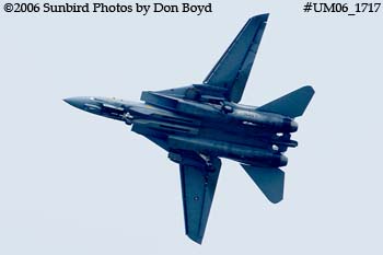 The final flight ever for USN F-14D Grumman Tomcat 164342 Felix 100 military aviation stock photo #UM06_1717