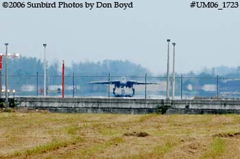 The final flight ever for USN F-14D Grumman Tomcat 164342 Felix 100 military aviation stock photo #UM06_1723