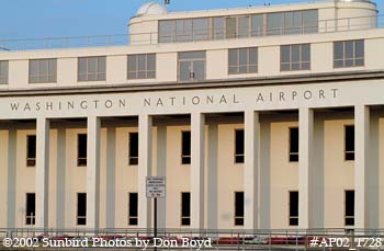 Main historic terminal at Ronald Reagan Washington National Airport stock photo #AP02_1728
