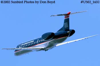 Mesa Airlines (US Airways Express) EMB-145LR N848MJ airline aviation stock photo #US02_1632