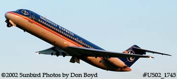 Midwest Express DC9-32 N215ME airline aviation stock photo #US02_1745