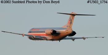 American Airlines Fokker F-100 (F-28-100) N1432A airline aviation stock photo #1754