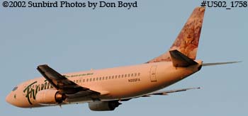 Frontier Airlines B737-36Q N305FA airline aviation stock photo #US02_1758