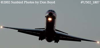 American Airlines MD-80 airline aviation stock photo #US02_1807