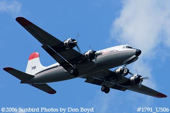 Florida Air Transport C54G-DC N406WA cargo airline aviation stock photo #1791_US06