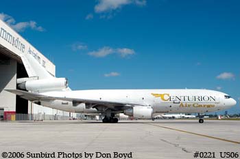 Centurion Air Cargo DC10-30 cargo airline aviation stock photo #0221_US06