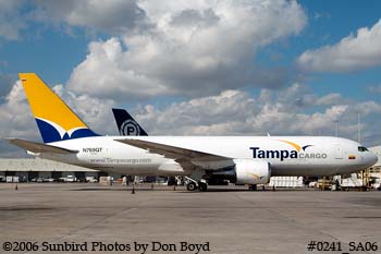 Tampa Colombia B767-241F(ER) N769QT (ex Varig PP-VNO) cargo airline aviation stock photo #0241_SA06