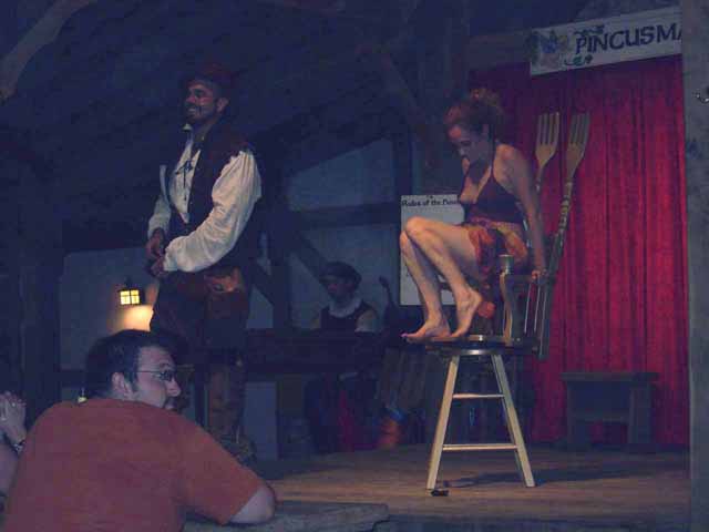 Kristophes last show on Sunday.  Yep, this is the drunk girl you heard about