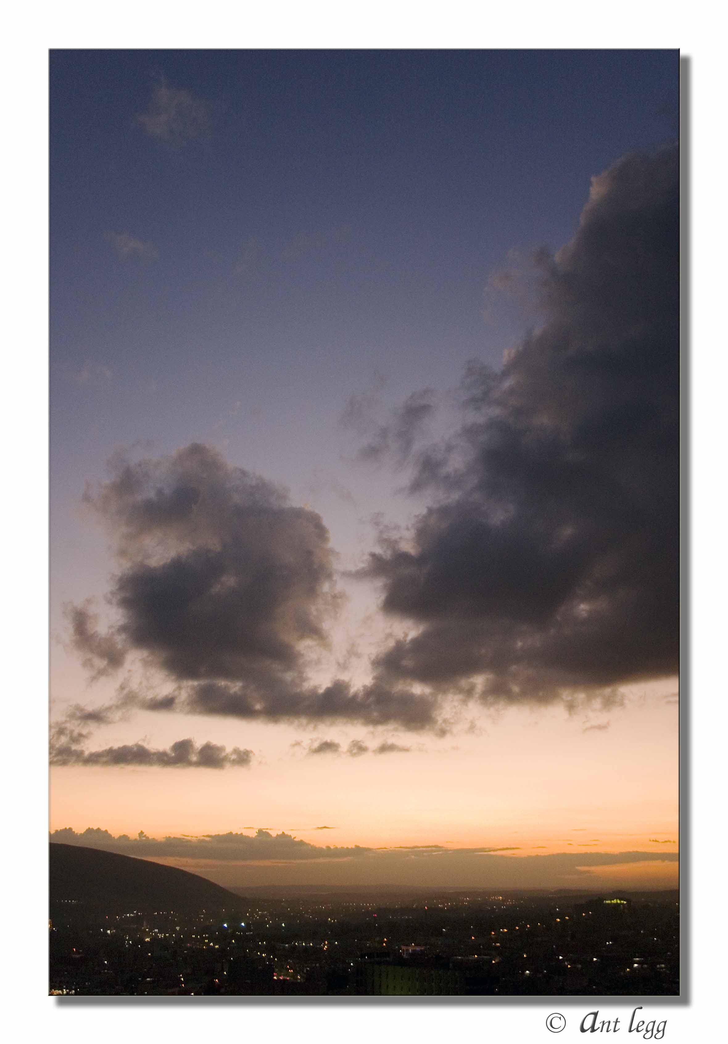 clouds are leaving