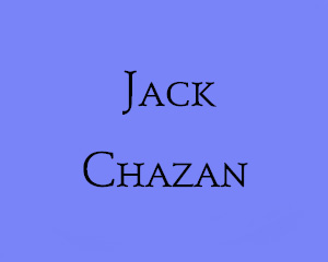 In Memoriam - Jack Chazan