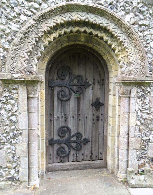 HANDSOME CHURCH DOORWAY