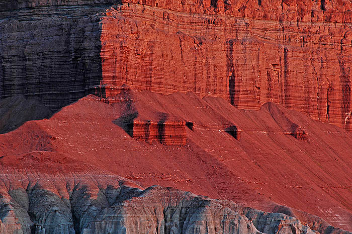 Wild Horse Butte detail.