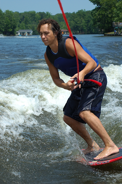 Wake boarding