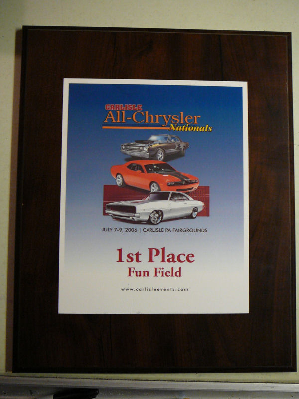 1st Place Spirit R/T & Iroc R/T Class, All - Chrysler Carlisle 2006