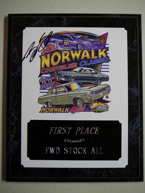 1st Place Norwalk 2006, Front Wheel Drive Stock 1978 - 1995