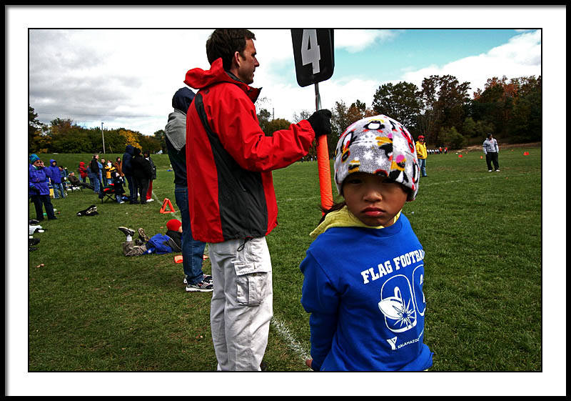 oct 14 freezing football fan