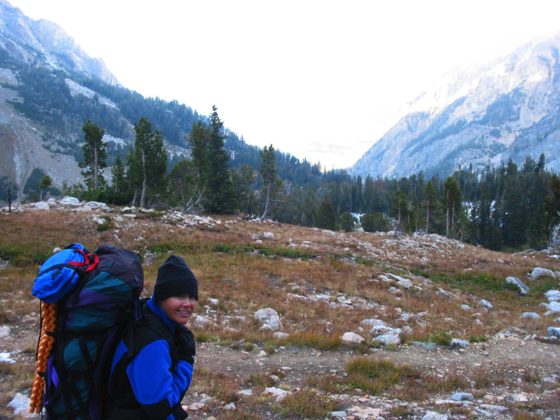 Heading down into Paintbrush Canyon