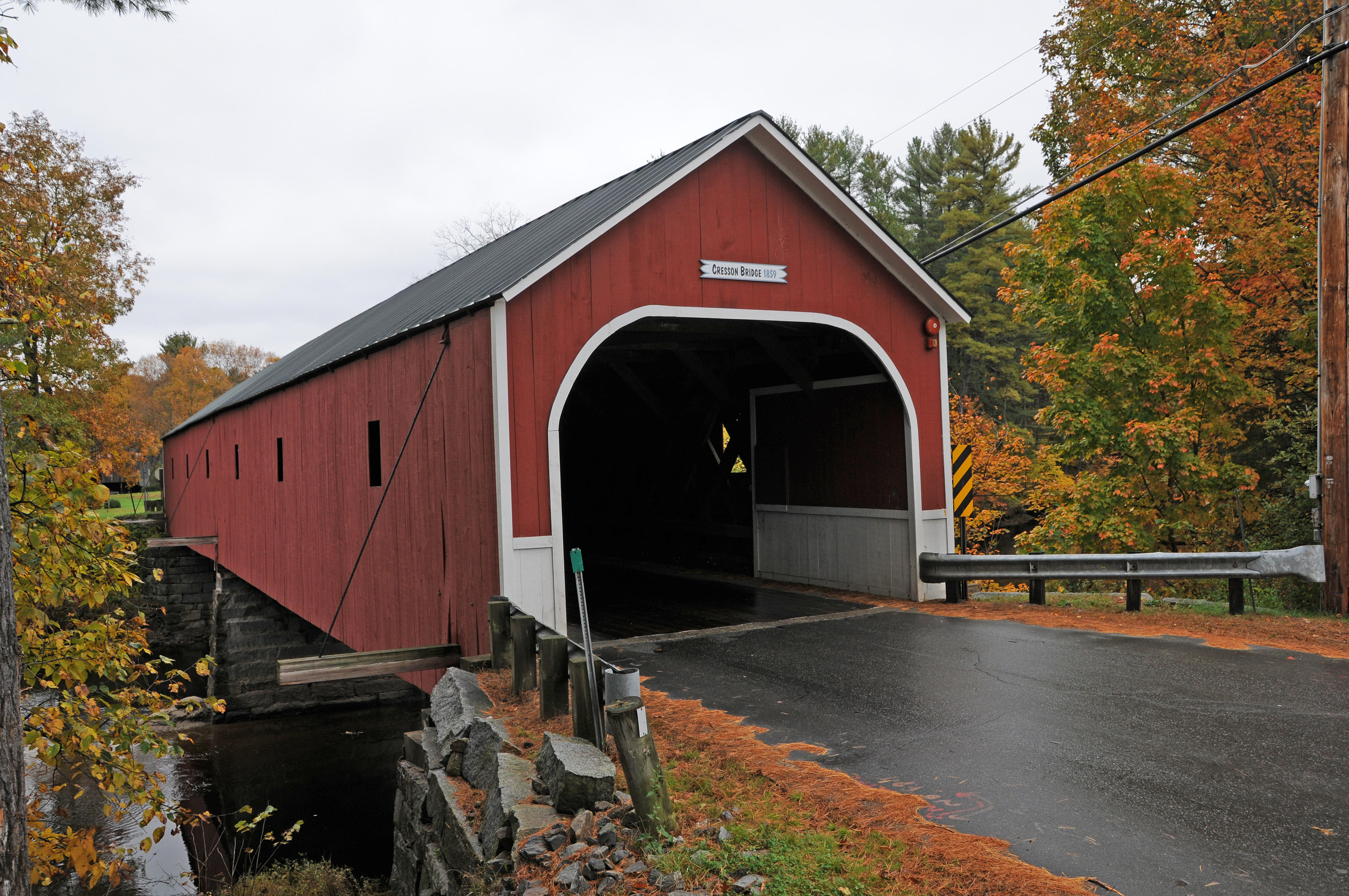 Cresson Covered Bridge 1859 on the Ashuelot River