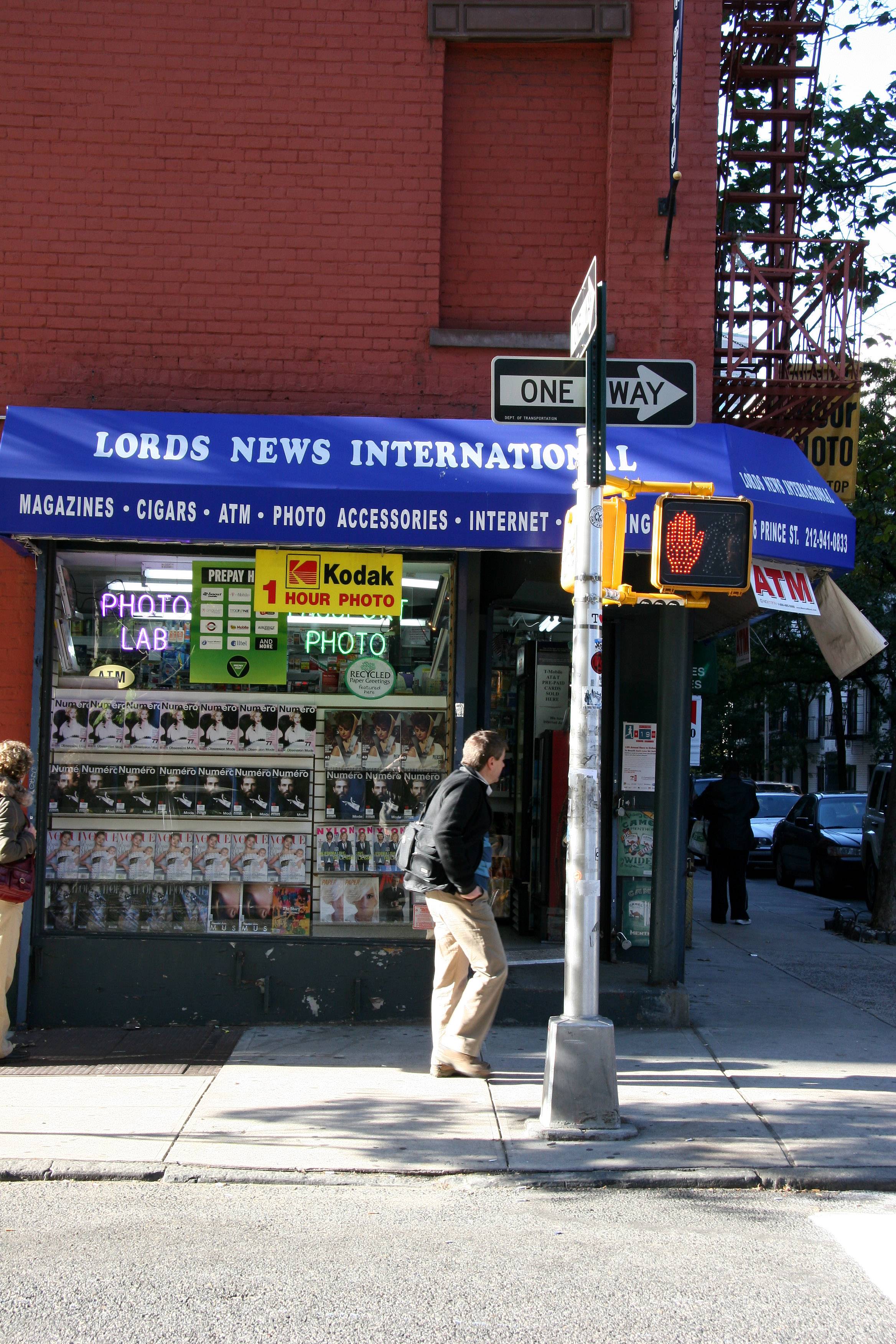 Lords News Corner at Prince Street