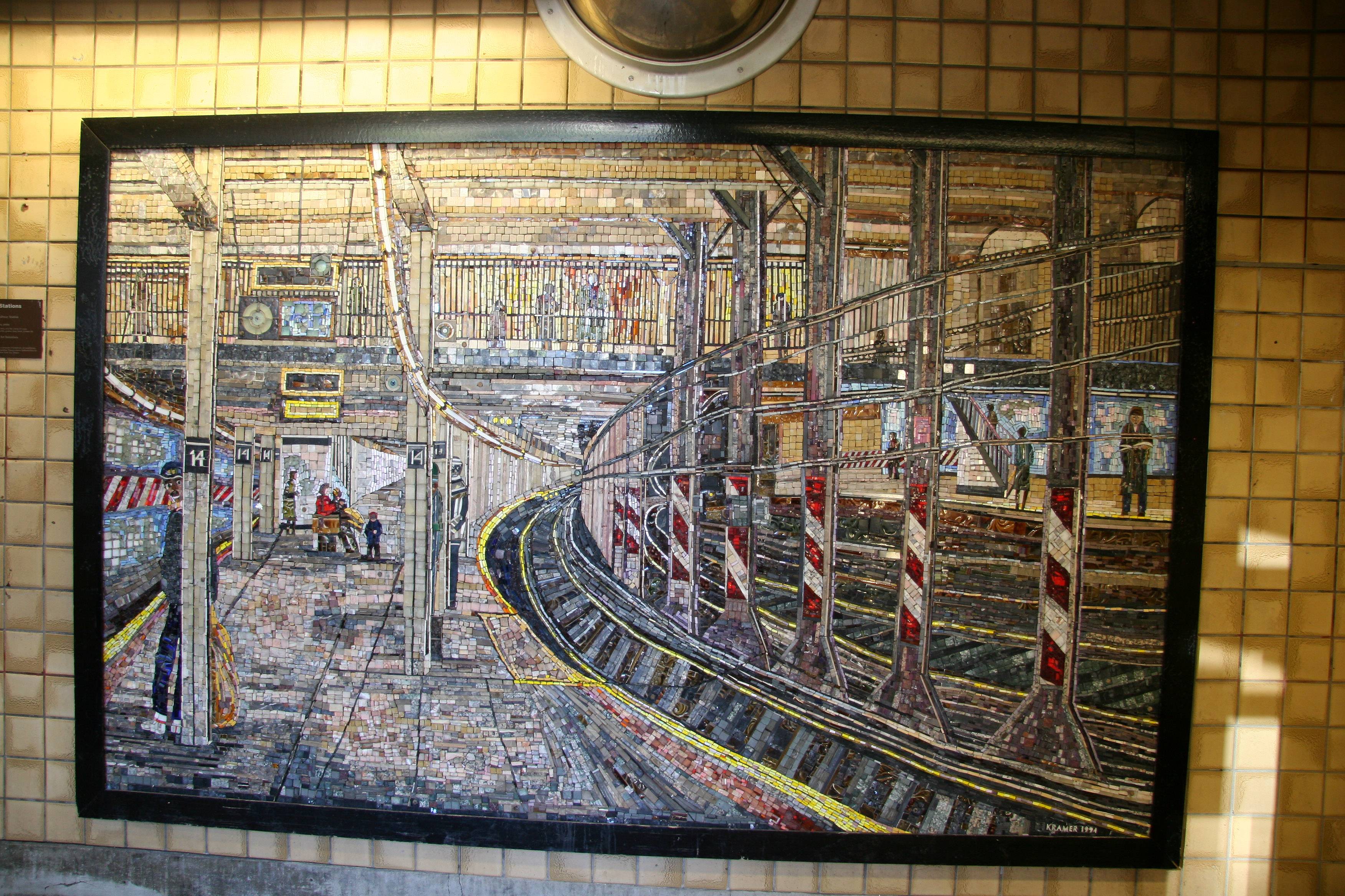 Spring Street Subway Mural
