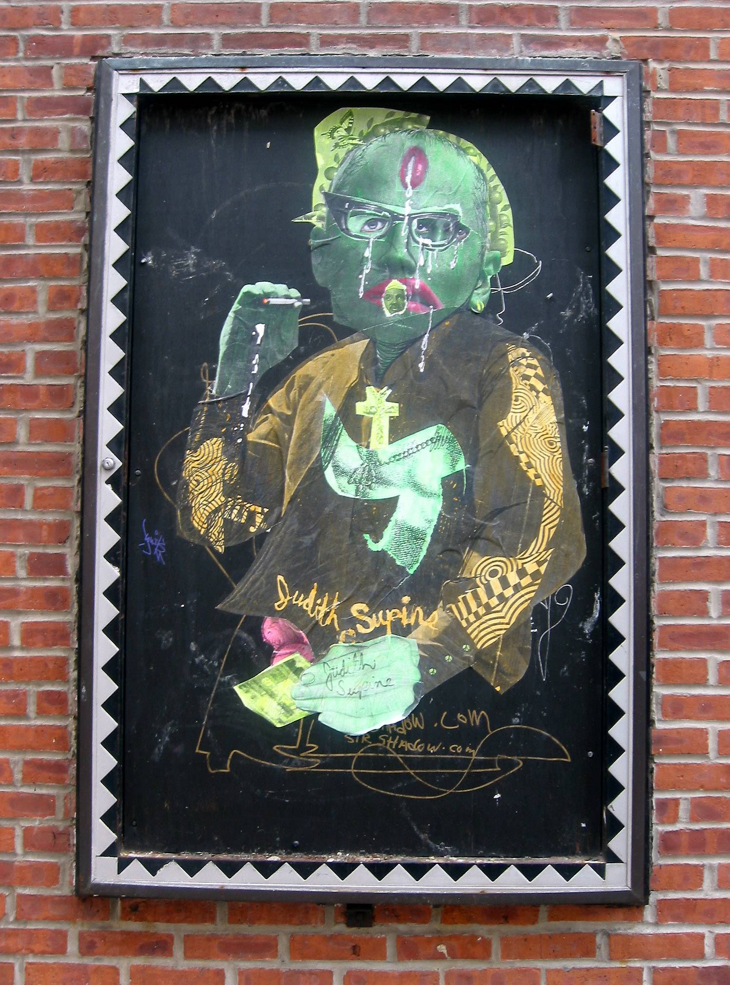 Judith Supine Street Poster