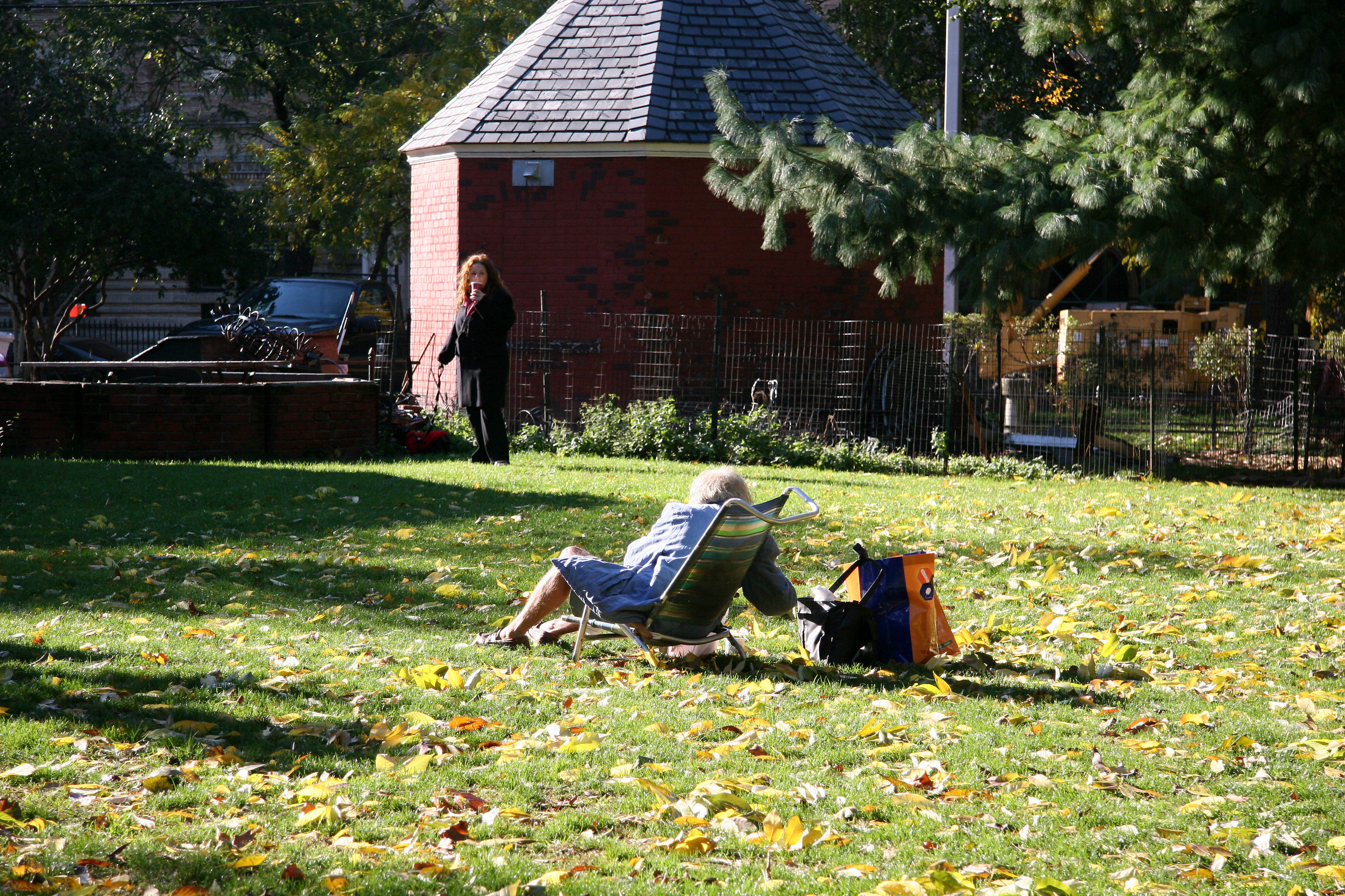 Great Lawn for Sun Bathers