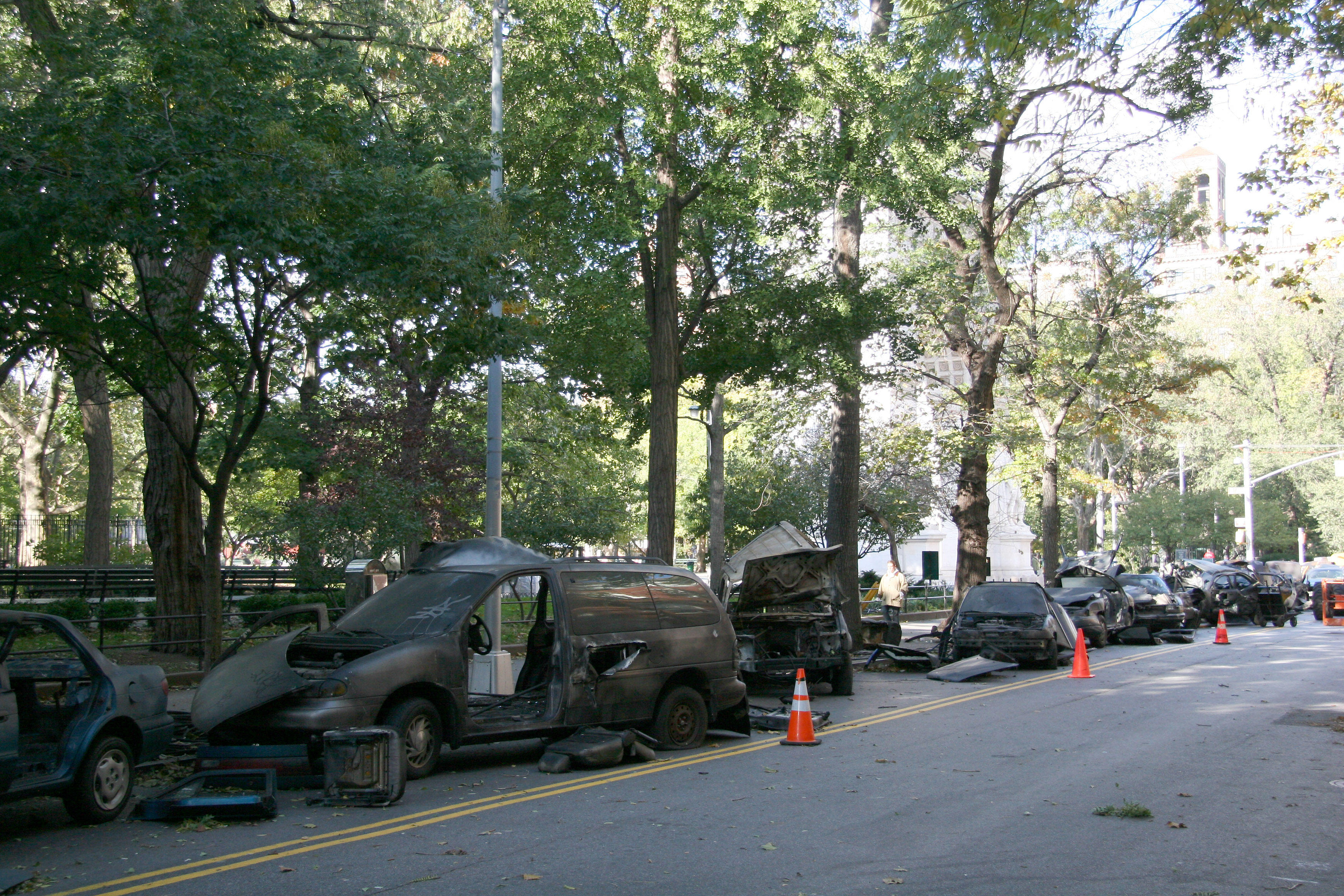Will Smiths NYC Apocalyptic Movie Props