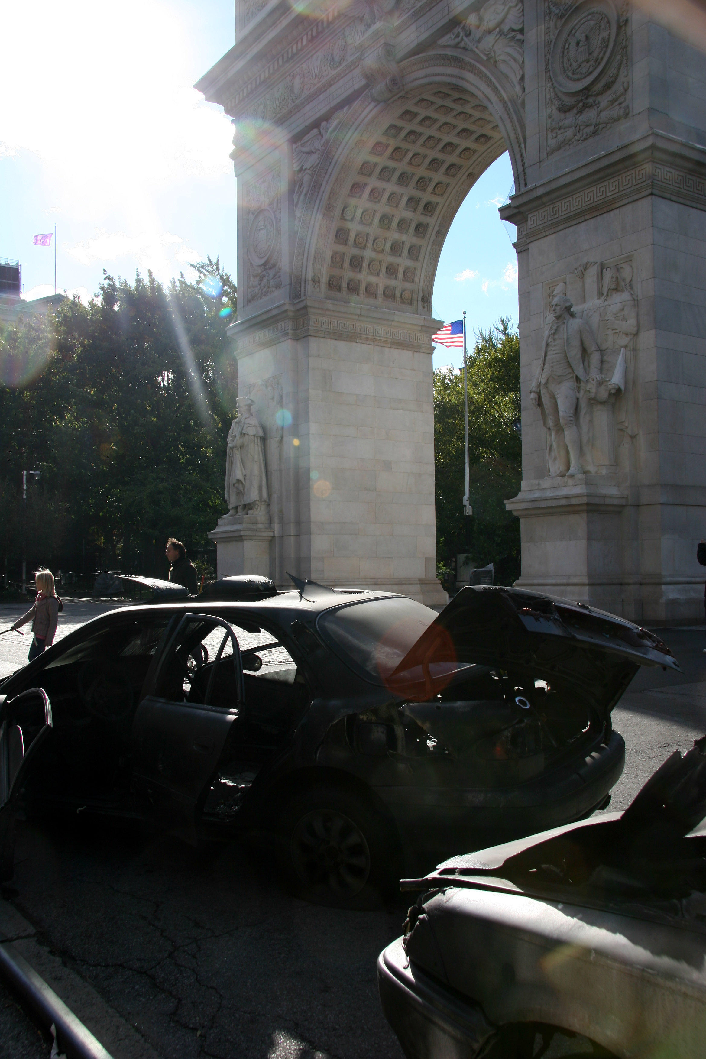 Will Smiths NYC Apocalyptic Movie Props