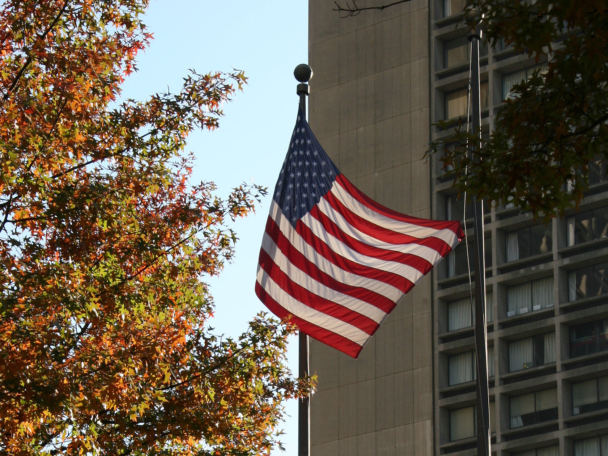 Raising the Flag for Election Day