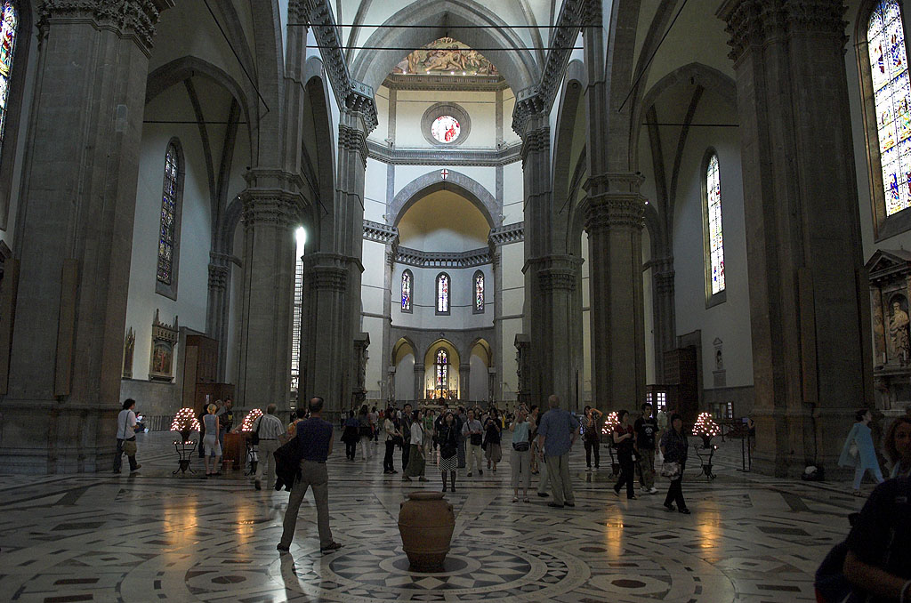Inside the Duomo
