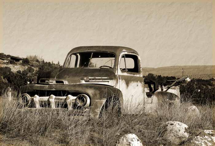 Abandoned Ford Pickup