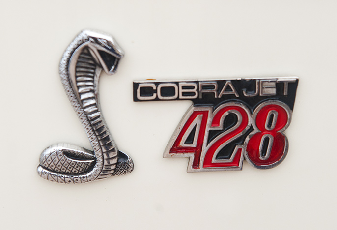 Mustang Cobra 428 badge