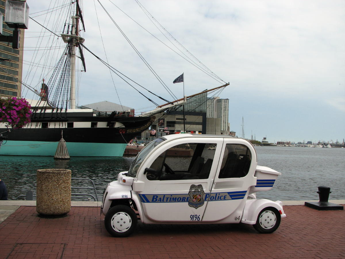 Harbor Cops use Electric Cars.jpg