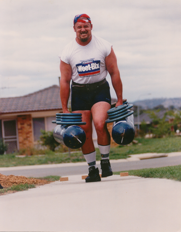 Walking (running?)  with 2 X 150kg!