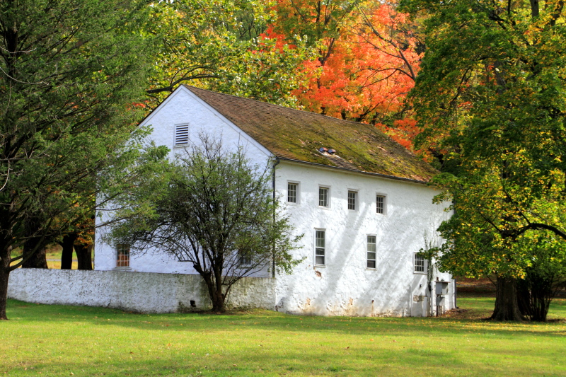 Valley Forge - fall building