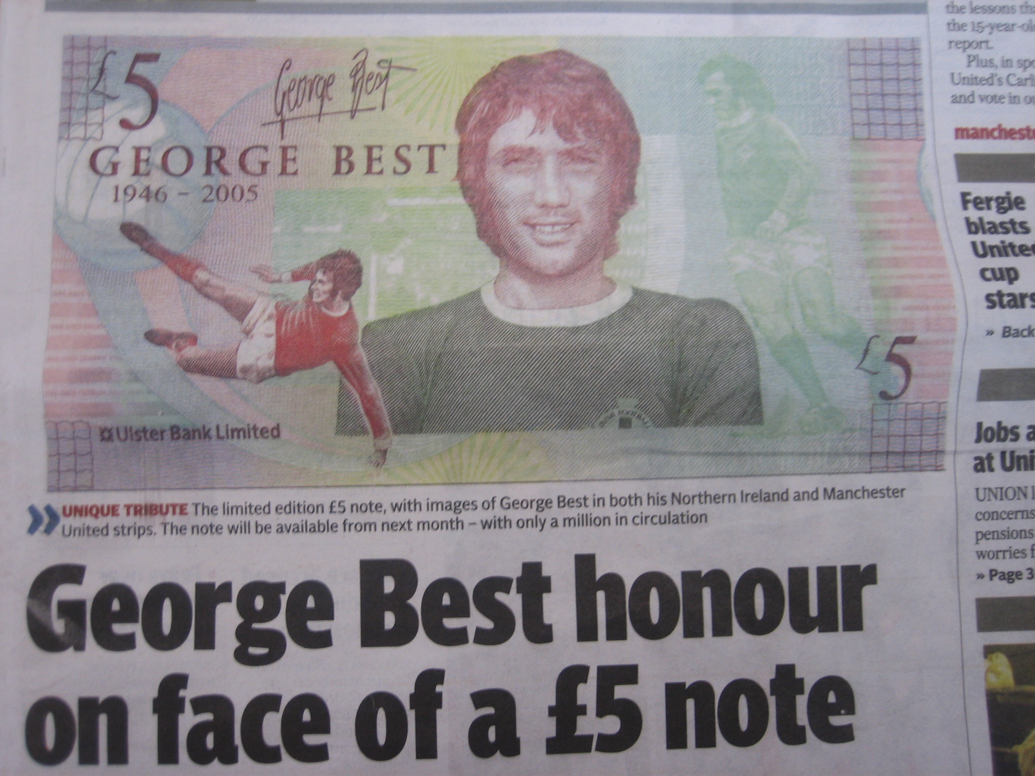 Soccer hero George Best
