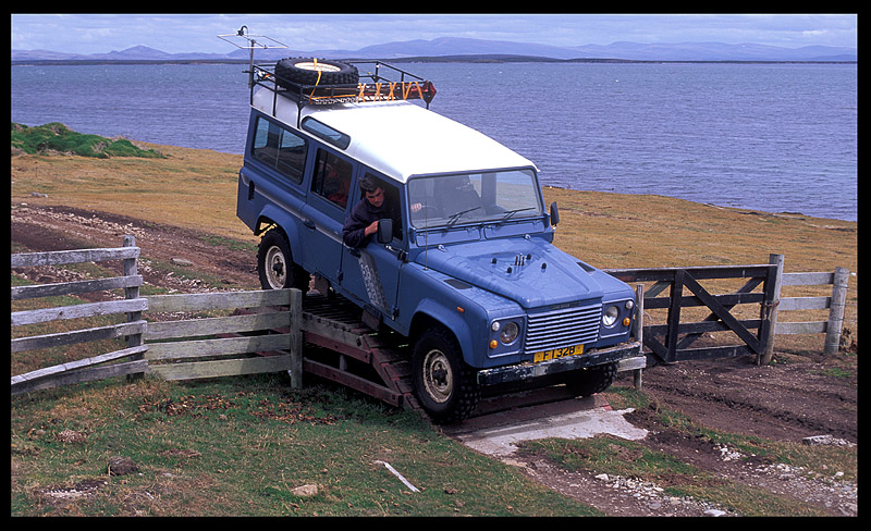 Transportation on Pebble Island