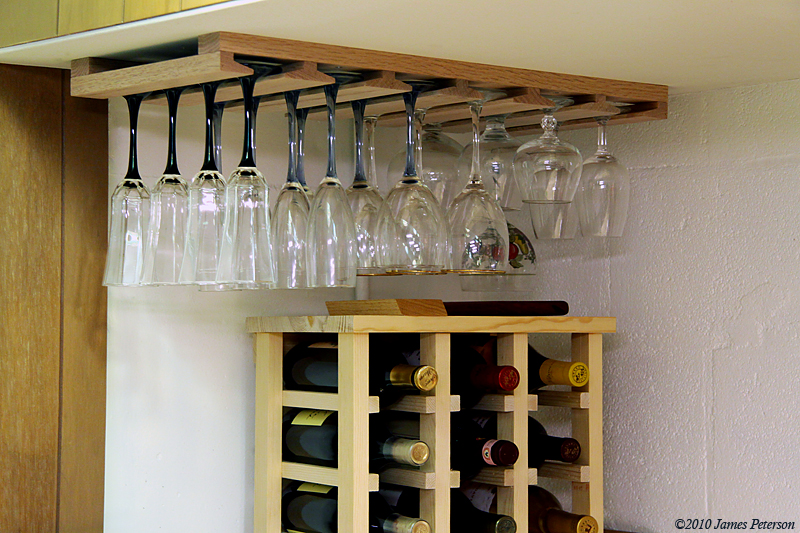 Wooden Wine Glass Rack (10875)