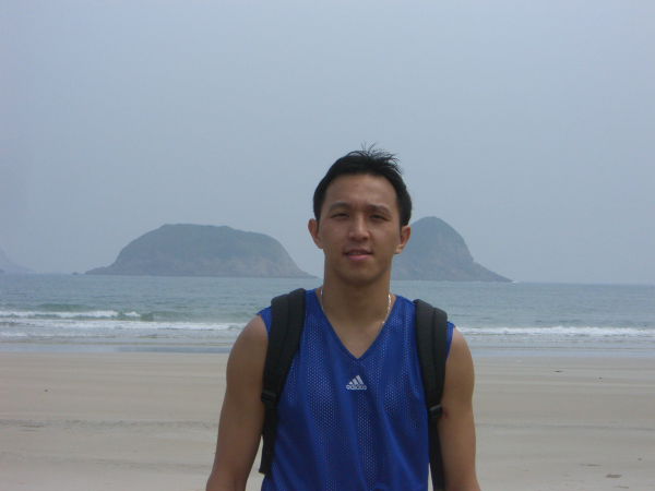 Jacky on Sai Wan Beach