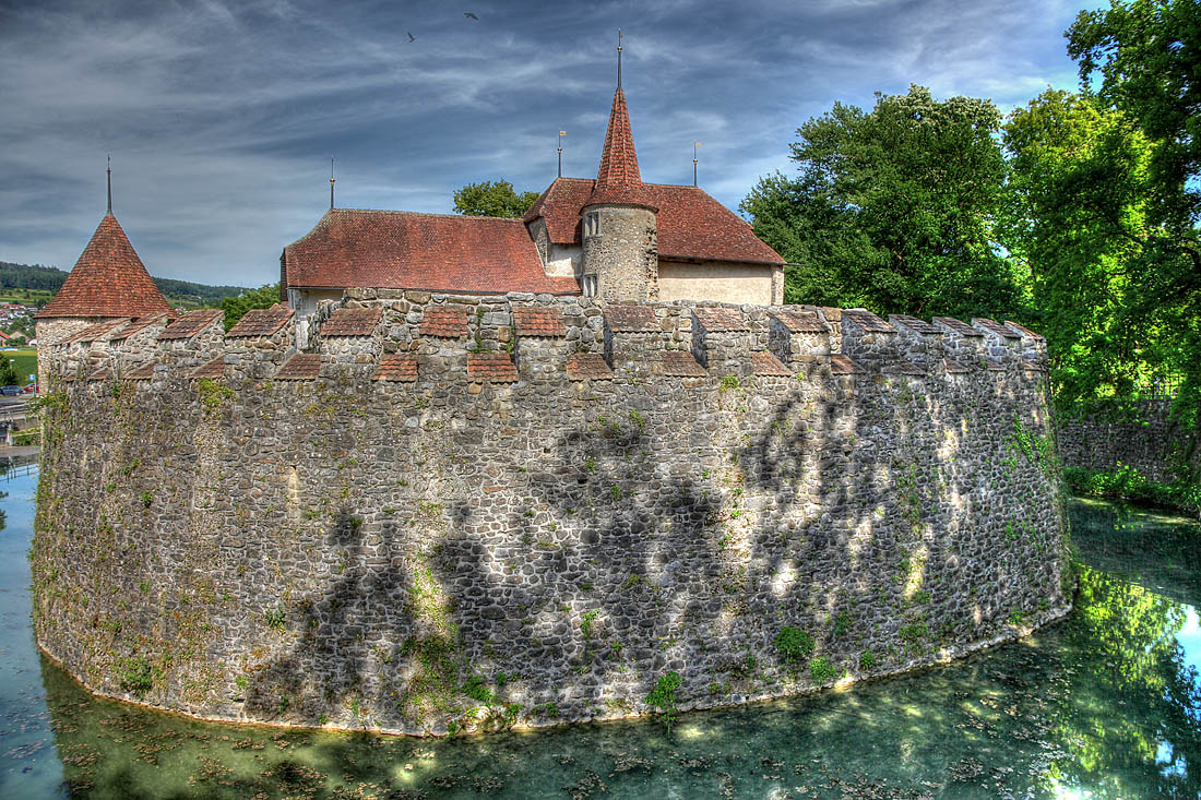 Part of castle Hallwil